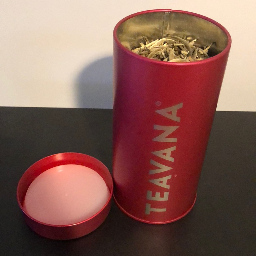 Teavana Silver Needle Tea w/ Red Tin